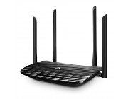 TP-LINK  Archer C6  AC1200 Dual Band Wireless Gigabit Router, Atheros, 867Mbps at 5Ghz + 300Mbps at 2.4Ghz, 802.11ac/a/b/g/n, MU-MIMO, 1 Gigabit WAN + 4 Gigabit LAN, Wireless On/Off and WPS button, 4 external antennas + 1 internal antenna